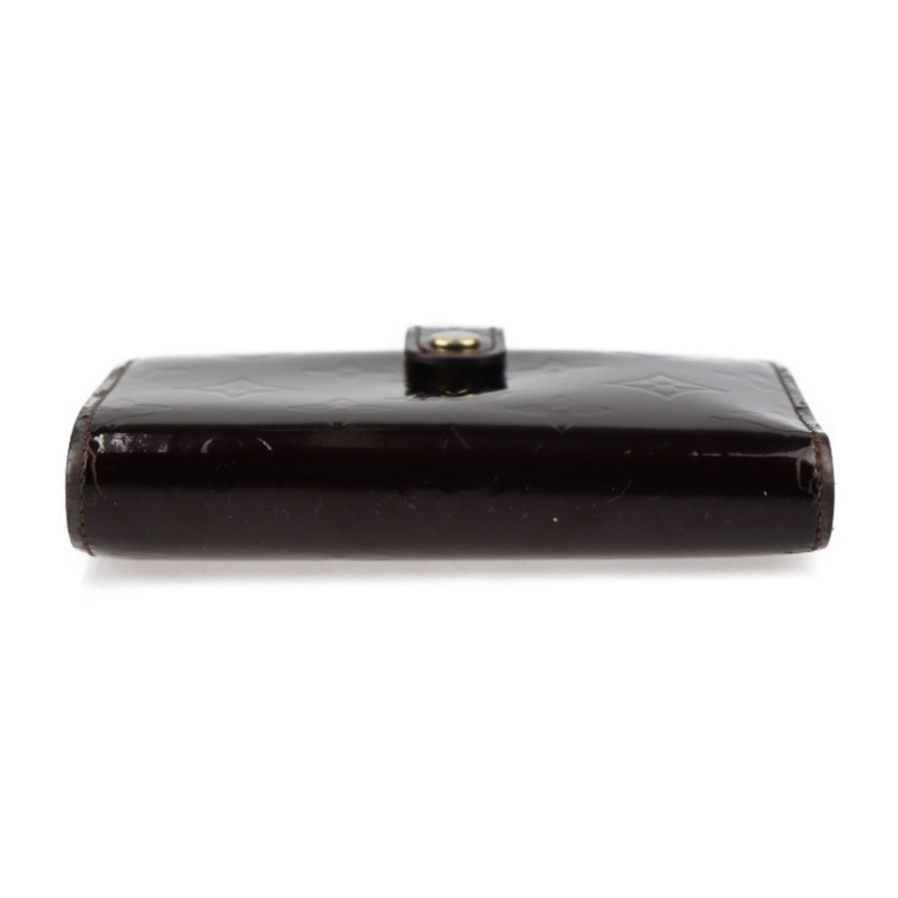 Louis Vuitton Portefeuille Wallet Vernis Amarant - Picture 4 of 10